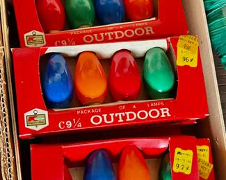 Old school Christmas lights!