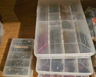 Fishing Rubber Worms & Sinkers