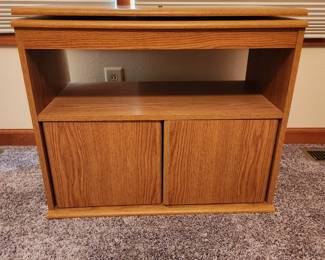 Swivel top tv stand