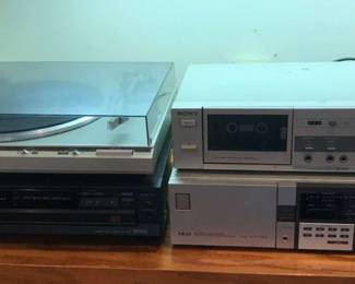 Stereo Sound Equipment mixed Brands