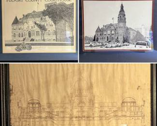 Capital City Buildings In Framed Prints