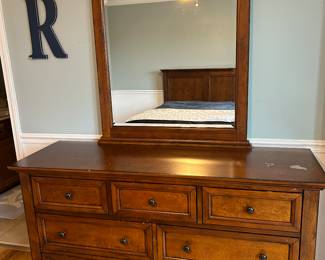 Dresser and mirror 