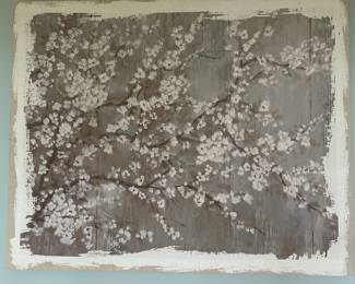 Flowering branch painting 4’x5’