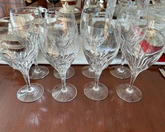 Crystal stemware