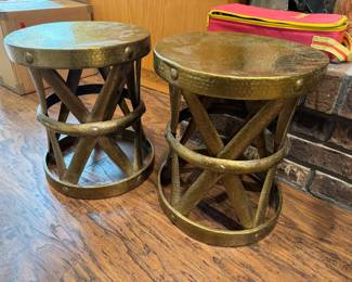 Brass mini tables