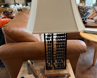 Abacus lamp
