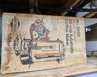West Bend 55 cup automatic coffee maker