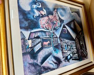 Marc Chagall Rain 