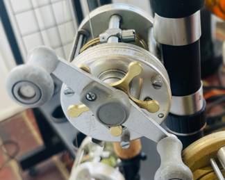 Abu Garcia Ultra Cast Ambassadeur 
Reel (Made in Sweden)
& Fenwick Pacificstik Superone
PS 870C, 7' , 3/4-3oz Lures
15-40 lb Line 