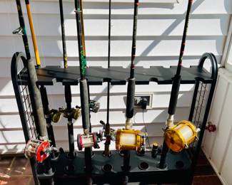 Collection of Offshore Fishing Rods