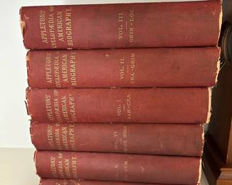 Appleton’s encyclopedia of American Biography 1889 - from the Belmont mansion 