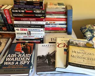 History, politics and war books