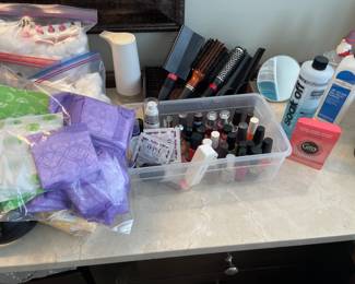Nail polish etc