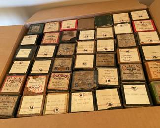 Vintage Player Piano Rolls