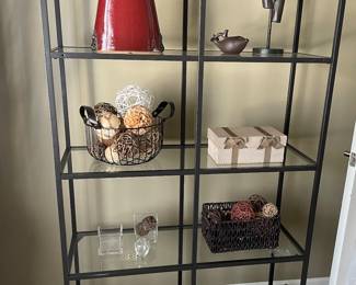 Metal & Glass Shelving