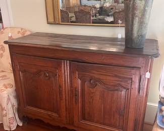 18th C Louis XV Buffet purchased from Crown & Colony. (38 x 54 x 22)