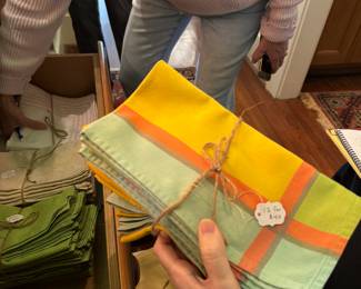 Linen napkins