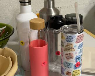 water bottles