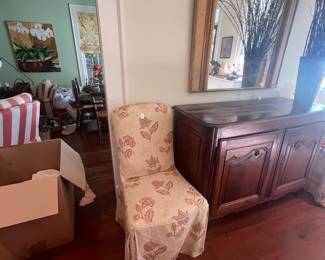 Set of 4 parsons chairs