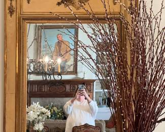 Trumeau mirror 19th century (65 x 41)