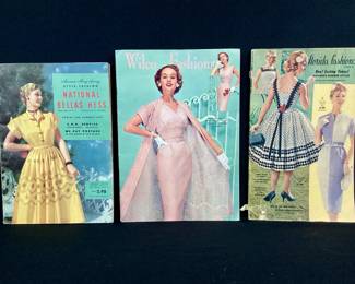 BIHY906 Vintage 1950s Fashion Catalogs Vintage 1950s Florida Fashions catalog. &nbsp;Vintage National Bellas Hess catalog. &nbsp;Vintage 1950s Wilco fashions catalog.

