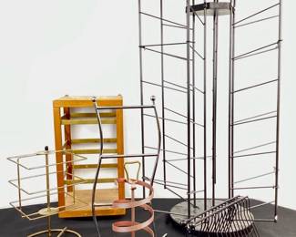 BIHY912 Display Rack Assortment 6 display racks, 4 racks rotate.
