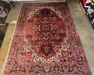 JOSW106 Very Large, Handwoven Natural Fiber, Area Rug A large rectangular handwoven area rug made of natural fibers with vibrant colors and intricate designs.&nbsp;
