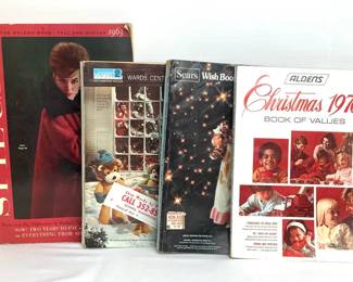 BIHY224 Vintage Christmas Catalog Assortment 1963 Spiegel fall & winter addition. Has some nice vibrant color pages. Has some condition issues on the cover and has some bending on the corners.&nbsp;
