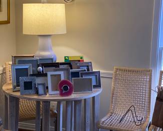 Modern wicker chairs 