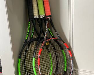 Tennis rackets 