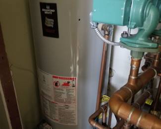 Natural gas hot water heater - one of two available