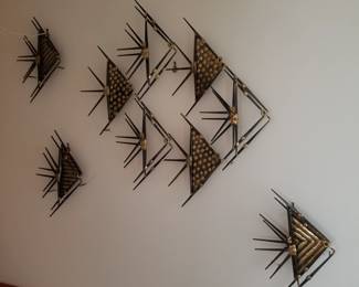 Metal wall art