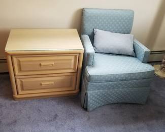 Cozy upholstered chair