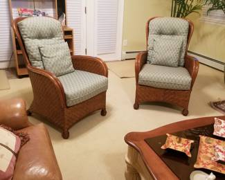 Handsome plantation chairs
