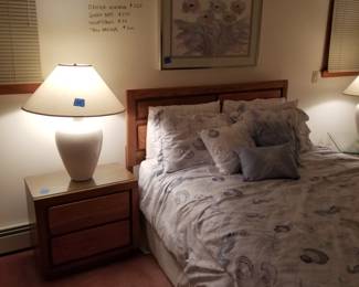 Queen bed by Bassett Furniture