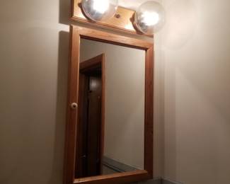 Mirrored medicine cabinet