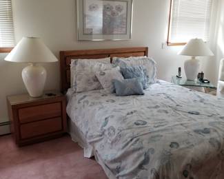 Queen bed by Bassett Furniture