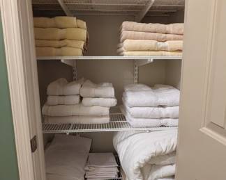 Linen department. 