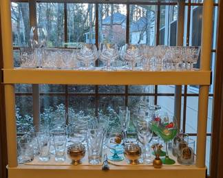 What, more stemware?!? Why yes, why not? You entertain constantly, are a consummate cook, can brew your own beer, grow rare vines in your backyard for bespoke wine, why not treat yourself to crystal stemware to make your moonshine taste even better?