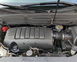 Clean engine compartment. 