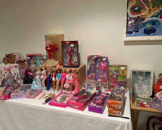 Large Vintage Barbie selection