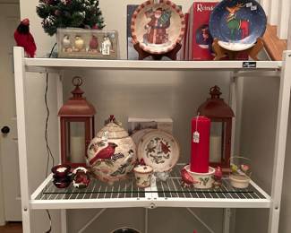 Large Christmas selection including Dansk Christmas dishes