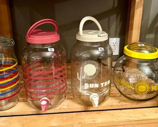 Vintage Sun Tea Containers