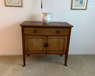 English antique washstand