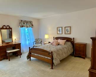 5 piece 50s mahogany bedroom set