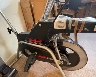 Lifestyler 525 "Ergometer" stationary exercise bicycle.