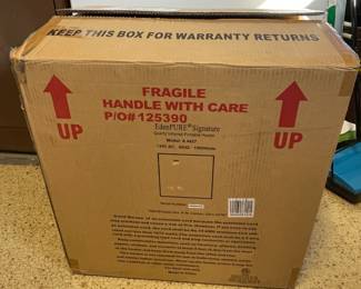 EdenPure infrared portable heater, new in its original box.