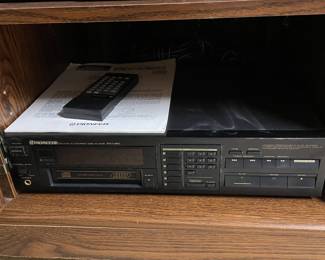 Pioneer PD-M60 CD player.