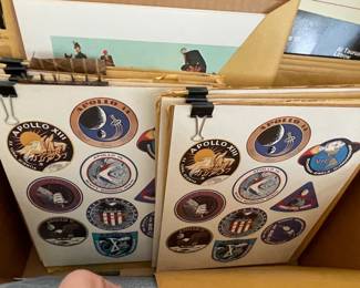 Vintage (new, in original packaging) NASA Apollo stickers. Multiple available.