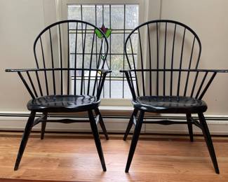 J. Brown Windsor chairs